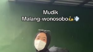 Viral Wanita Mudik Sendirian Naik Motor, Tempuh 14 Jam Perjalanan