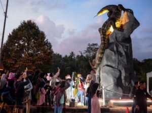 Patung Biawak Wonosobo Jadi Daya Tarik Wisata