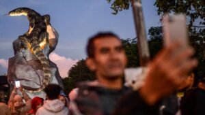 Patung Biawak Wonosobo Ramai Dikunjungi 2 Ribu Wisatawan