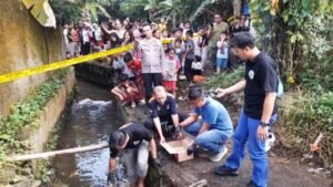 Heboh Potongan Kaki Bayi Ditemukan di Selokan Tasikmalaya